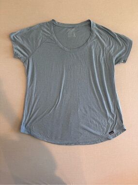Patagonia Women's Short Sleeve Tee in Light Slate Blue